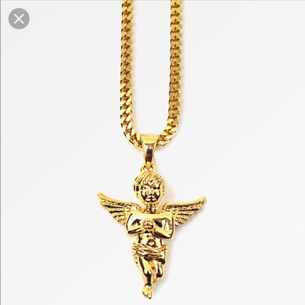 24” Micro Angel Piece Gold Gods